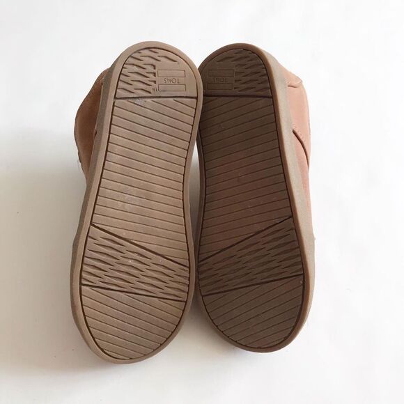 Toms brown Botas Cupsole sneakers EUC size 10 toddler - Picture 9 of 9